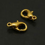 Fermoir - Mousqueton Doré 10 x 6 mm (1 pce)