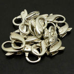 Fermoir - Mousqueton Poisson Argenté (1 pce)