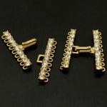 Fermoir - Crochet 9 Rangs - Doré -1 pce