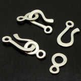 Fermoir - Crochet  30 mm - argenté (1 pièce)