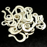 Fermoir - Crochet  30 mm - argenté (1 pièce)