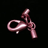 Fermoir - Mousqueton à calotte -Rose doré (1 pièce)
