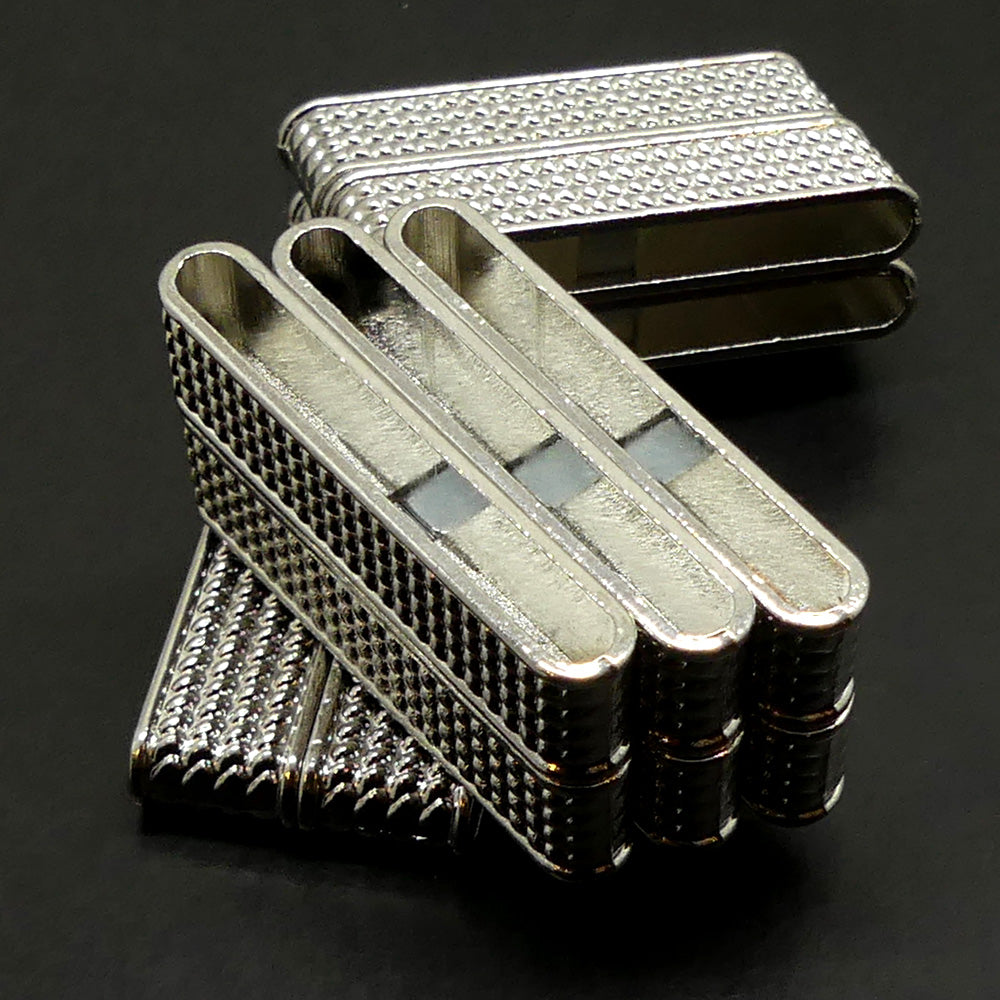 Fermoir - Aimant Rectangle  37 x 20 mm - Platine (1 pce)