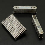 Fermoir - Aimant Rectangle  37 x 20 mm - Platine (1 pce)