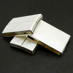Fermoir - Aimant Rectangle 40 x 25 mm - Platine (1 pièce)