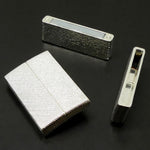 Fermoir - Aimant Rectangle 40 x 25 mm - Platine (1 pièce)