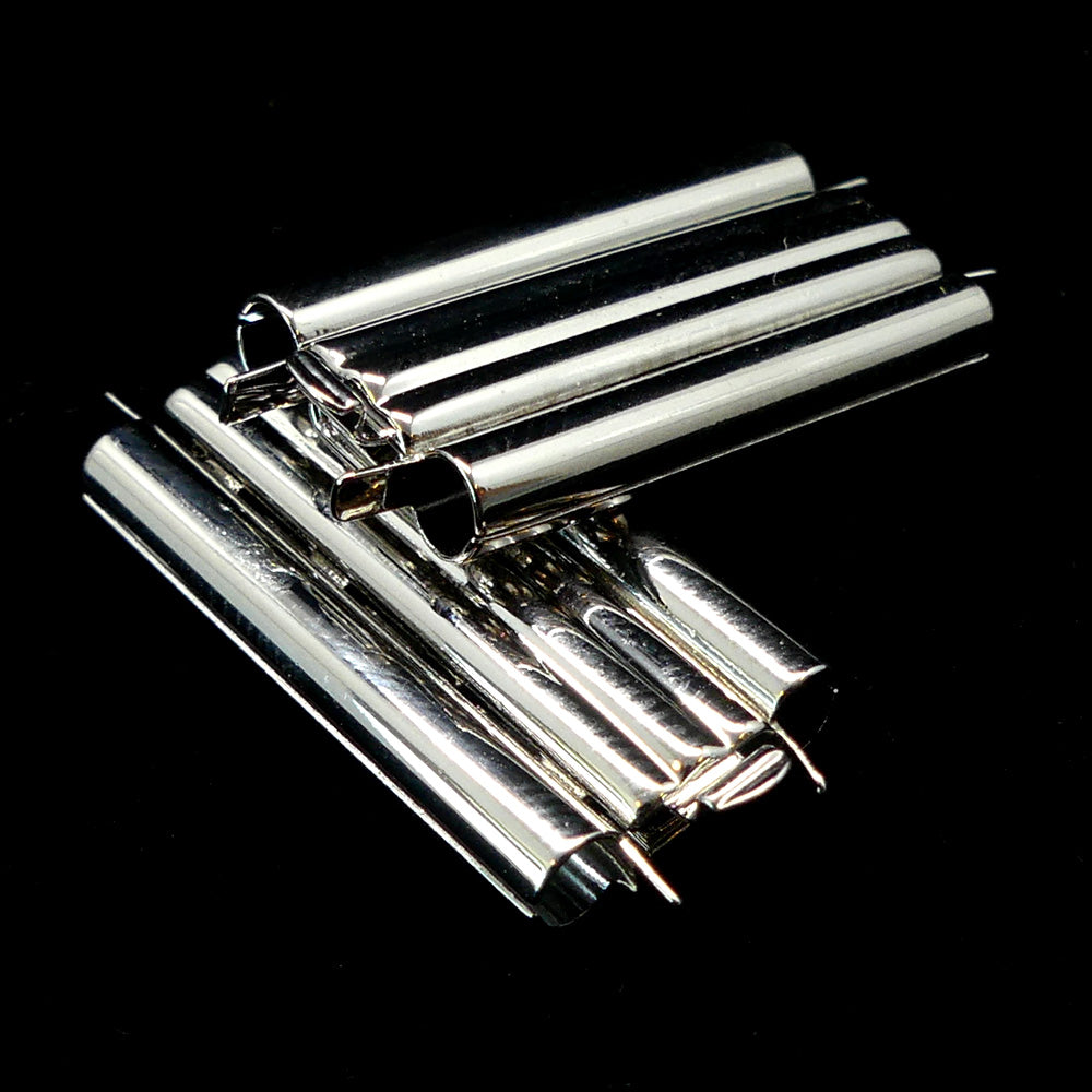 Fermoir - Glissière à clipser Beadslide -Argenté  (1 pces)