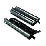 Fermoir - Glissière à clipser Beadslide noir 10 x 24 mm (1 pce)