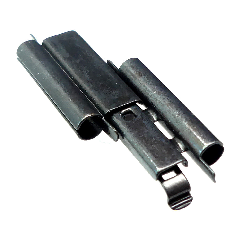 Fermoir - Glissière à clipser Beadslide 10x18mm - Noir (1pce)