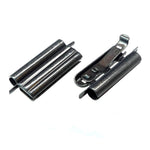 Fermoir - Glissière à clipser Beadslide 10x18mm - Noir (1pce)