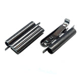 Fermoir - Glissière à clipser Beadslide 10x18mm - Noir (1pce)