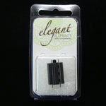 Fermoir - Glissière à clipser Beadslide 10x18mm - Noir (1pce)