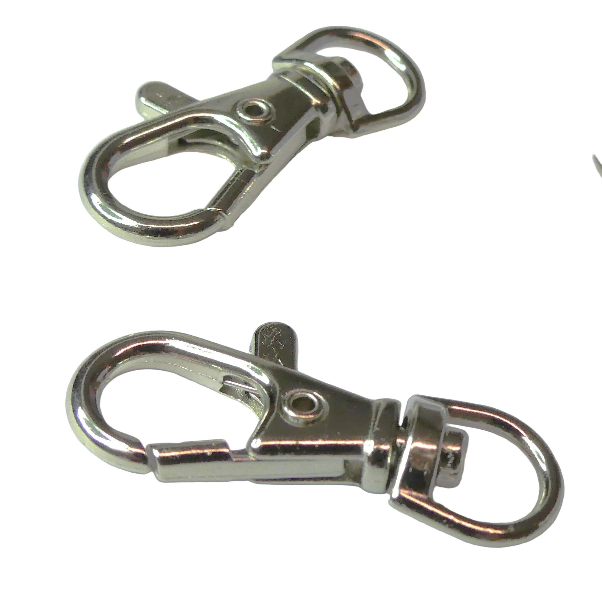 Fermoir mousqueton  39 x 17 x 7mm - Platine - 1 pièce