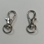 Fermoir mousqueton - pivotant  - Platine - 1 pièce