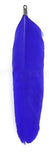 Pendentif en plumes d'oie bleu foncé (1 pce)