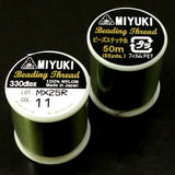 Fil Miyuki 03 - Vert- 50 mètres