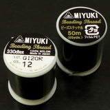 Fil Miyuki 03 - Noir- 50 mètres