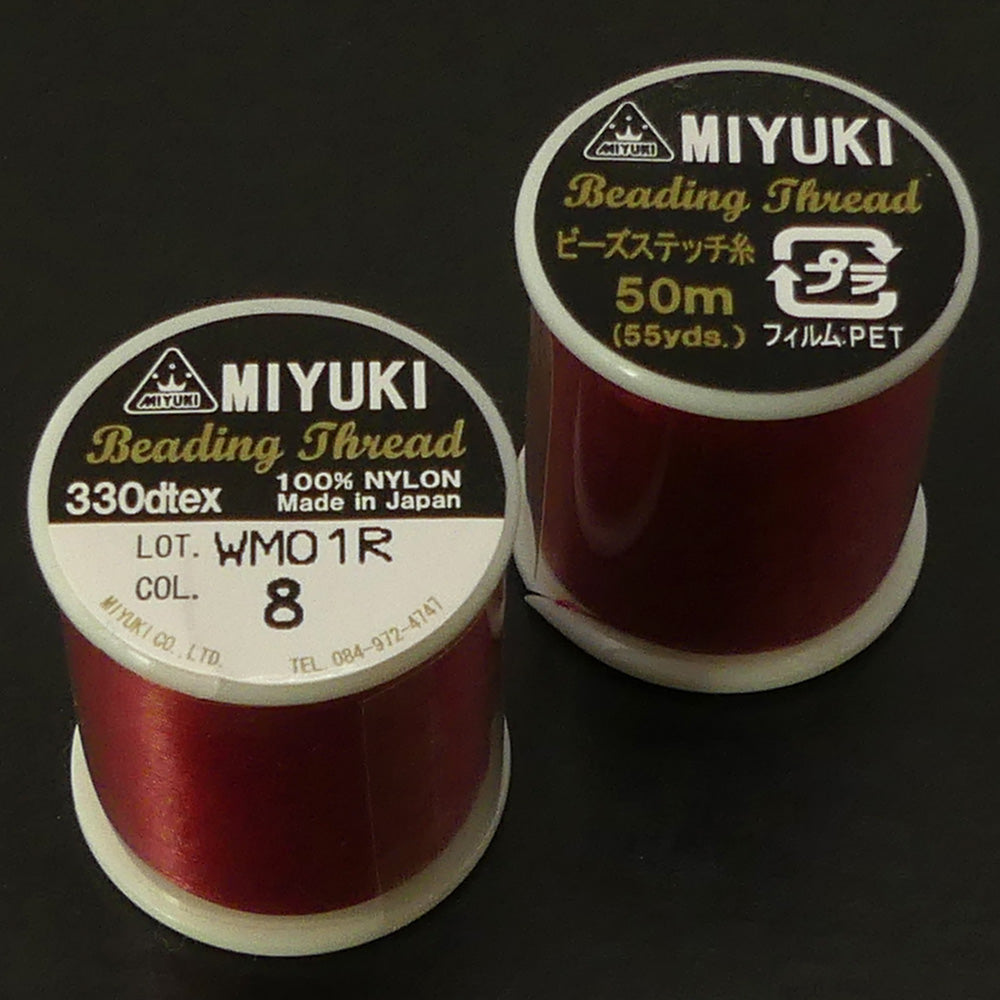 Fil Miyuki 03 - Rouge - 50 mètres