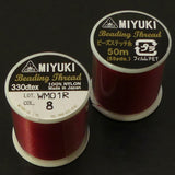 Fil Miyuki 03 - Rouge - 50 mètres
