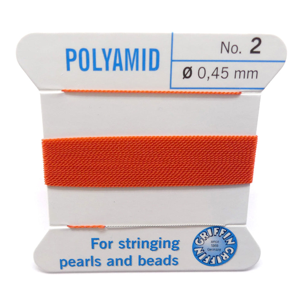 Fil - Aiguille incorporée - Corail (1 pce)