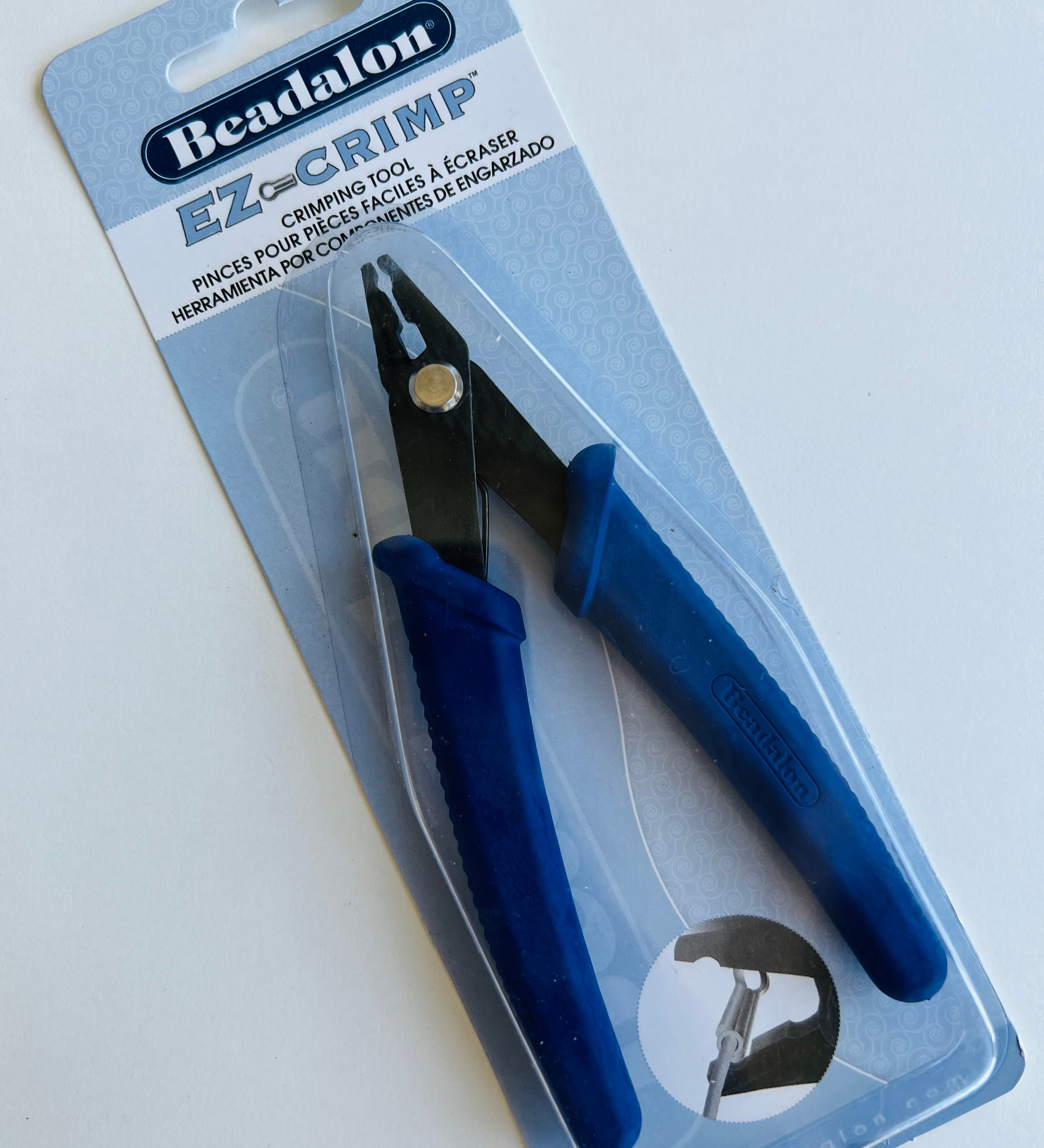 Pince pour caches nœuds et perles à écraser (1 pce) 