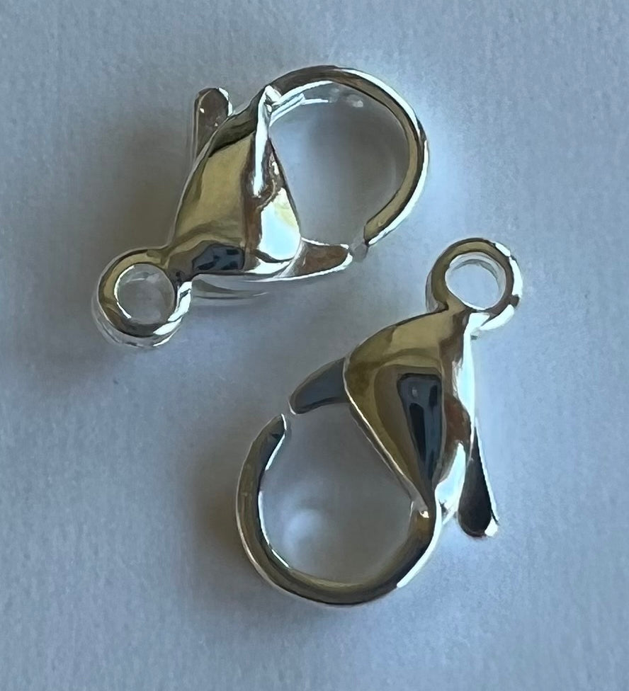 Fermoir - Mousqueton en acier inoxydable (à la pièce)