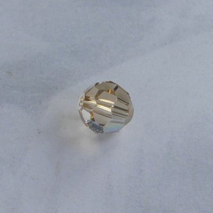 Perle de cristal Swarovski - Ombre dorée