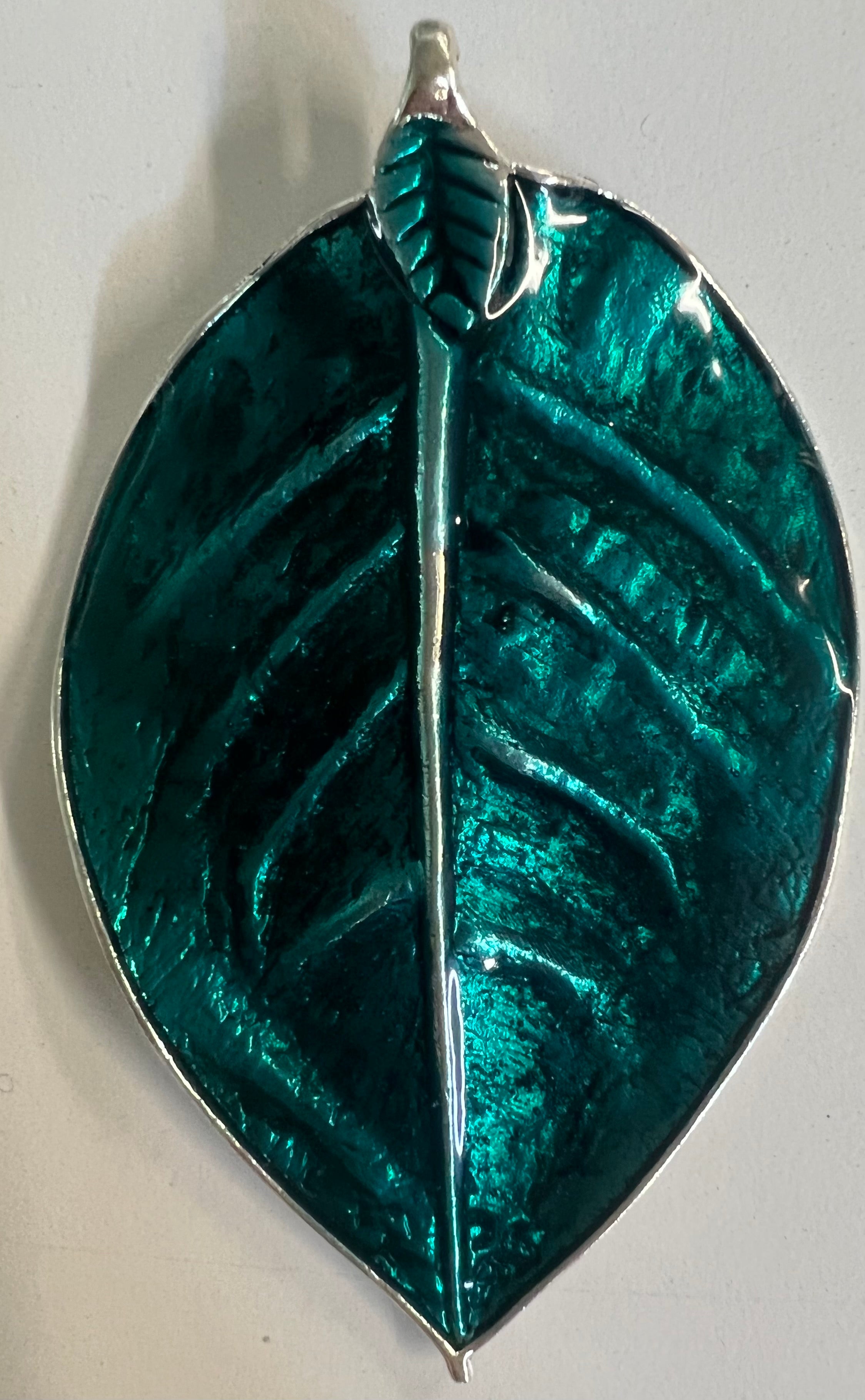 Grand Pendentif feuille