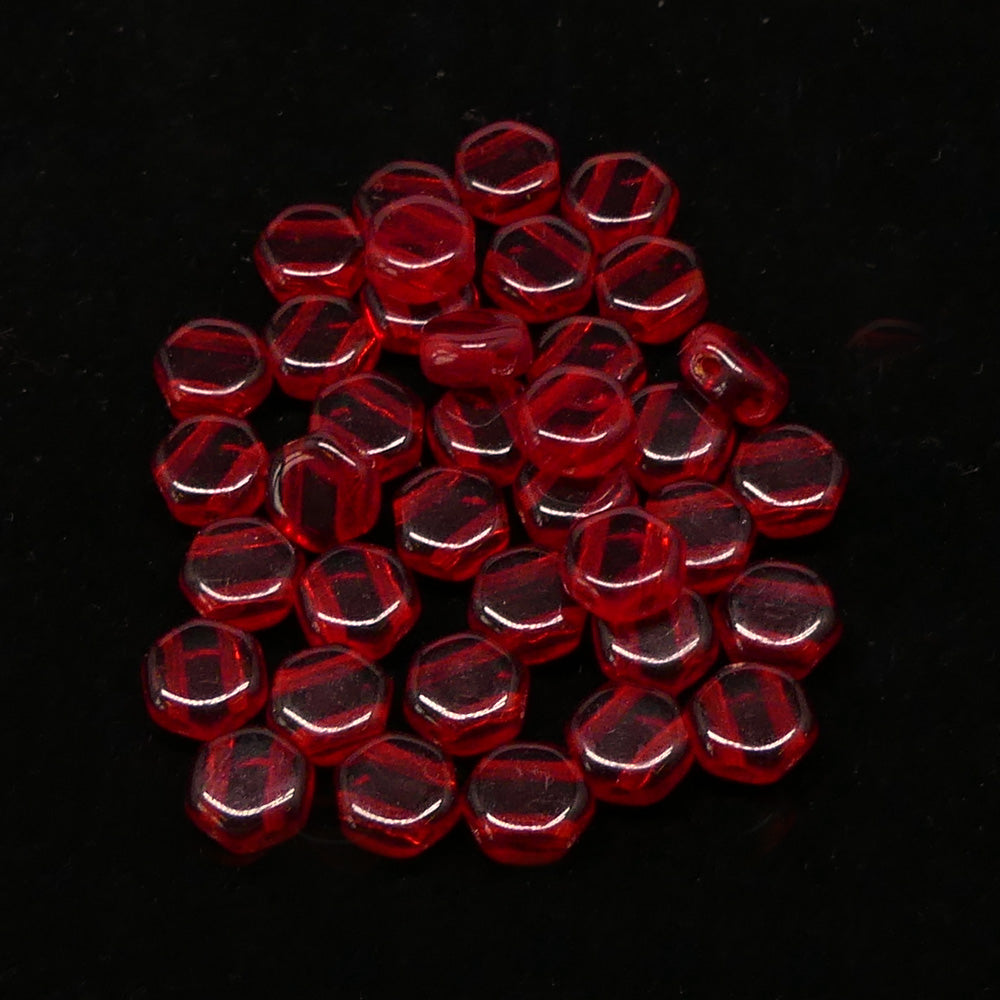 Honeycomb - Rubis Transparent (20 pces)