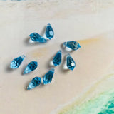 Goutte 11 - Aquamarine (3 pces)