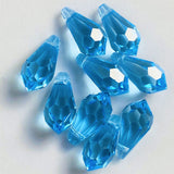 Goutte 11 - Aquamarine (3 pces)