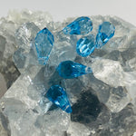 Goutte 11 - Aquamarine (3 pces)