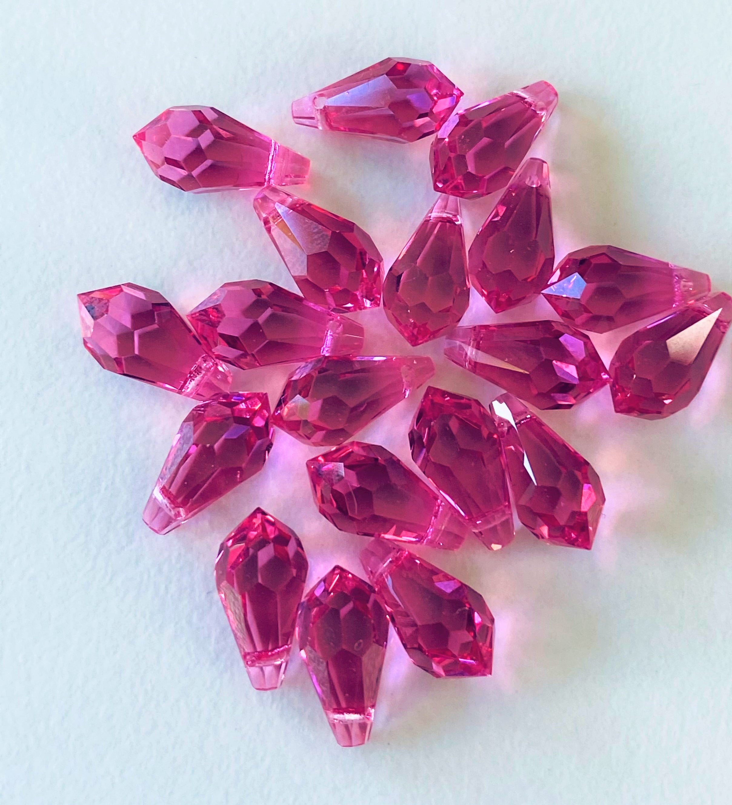 Goutte 11 - Rose (3 pces)