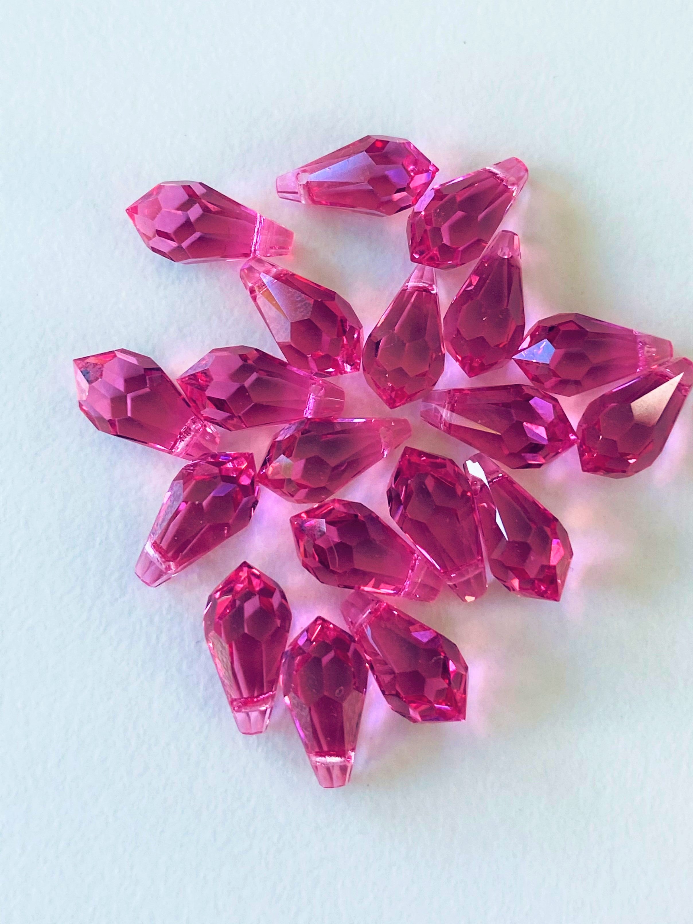 Goutte 11 - Rose (3 pces)