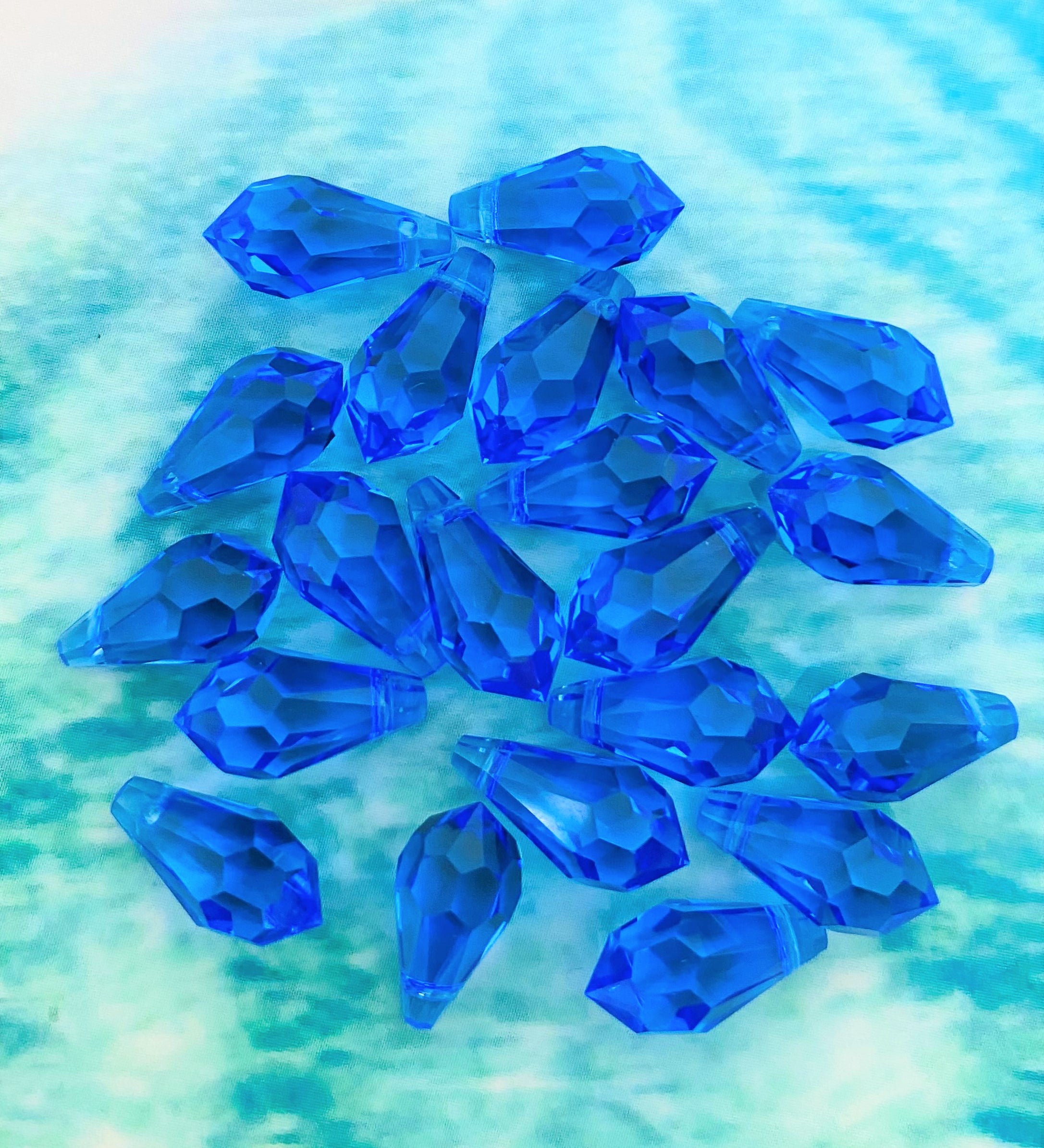 Goutte 13 - Saphire (2 pces)