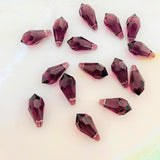 Goutte 13 - Amethyst  (2 pces)