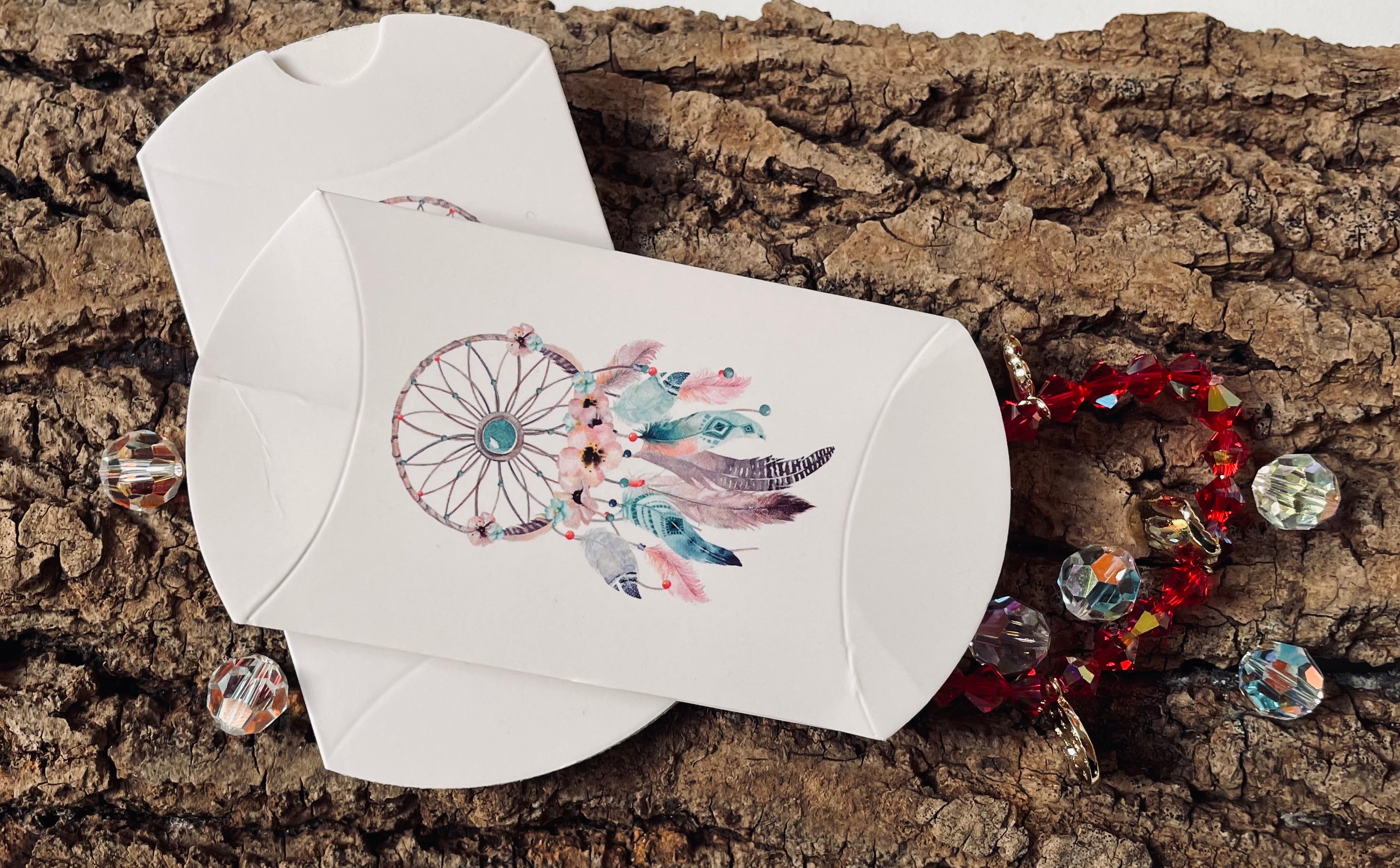 Coffret cadeau en toile tissée - Boîte de bonbons sucrés (1 pièce)