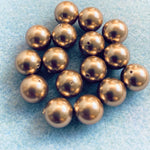 Perle 10 - Bronze (2 pces)