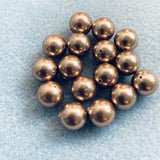 Perle 10 - Bronze (2 pces)