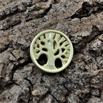 Perle - Arbre de vie style tibétain Or mat (1 pce)