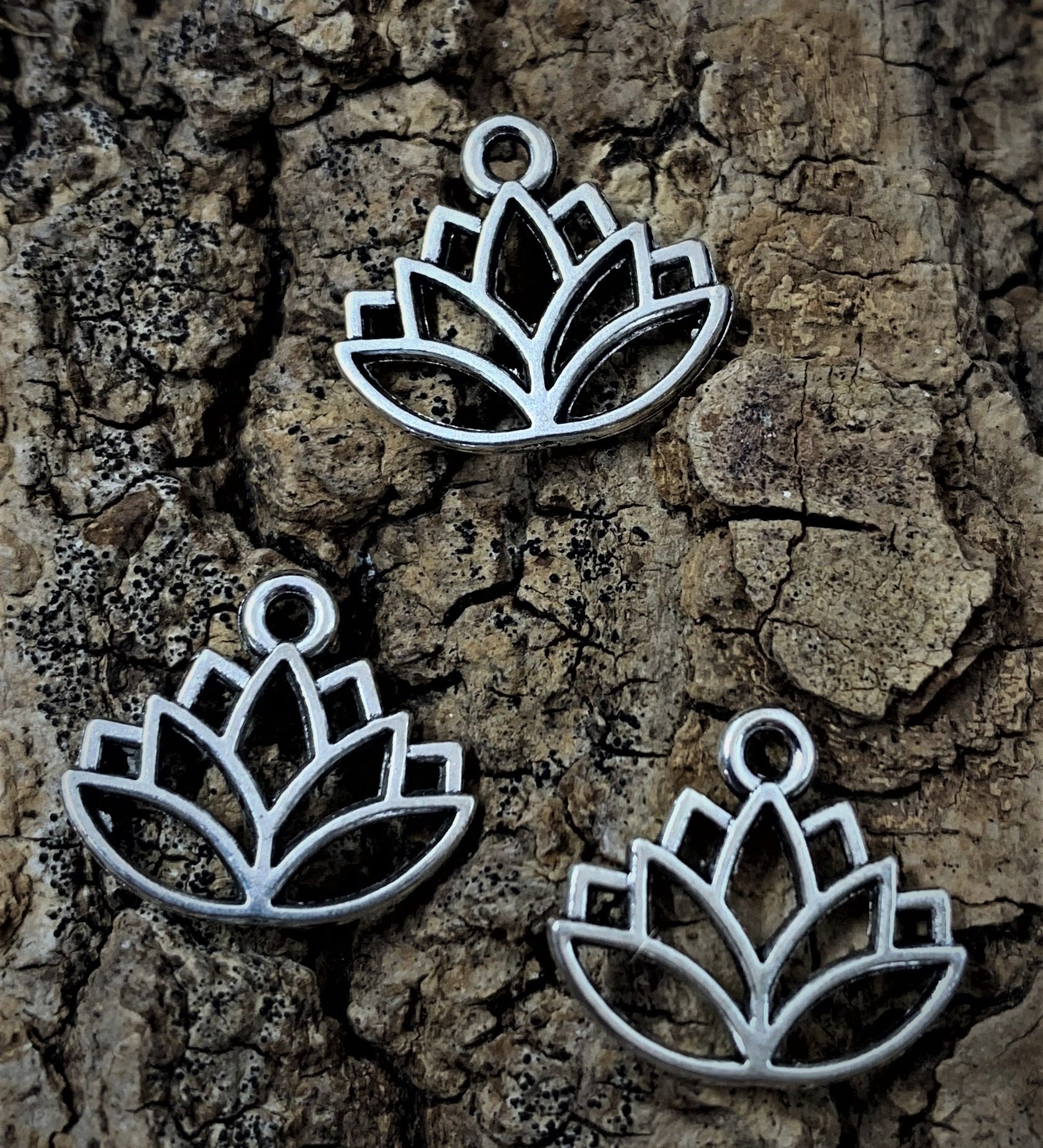 Pendentif Lotus (1 pce)