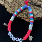 Perles Heishi - Rose-Franch (5 g ~100 pièces)