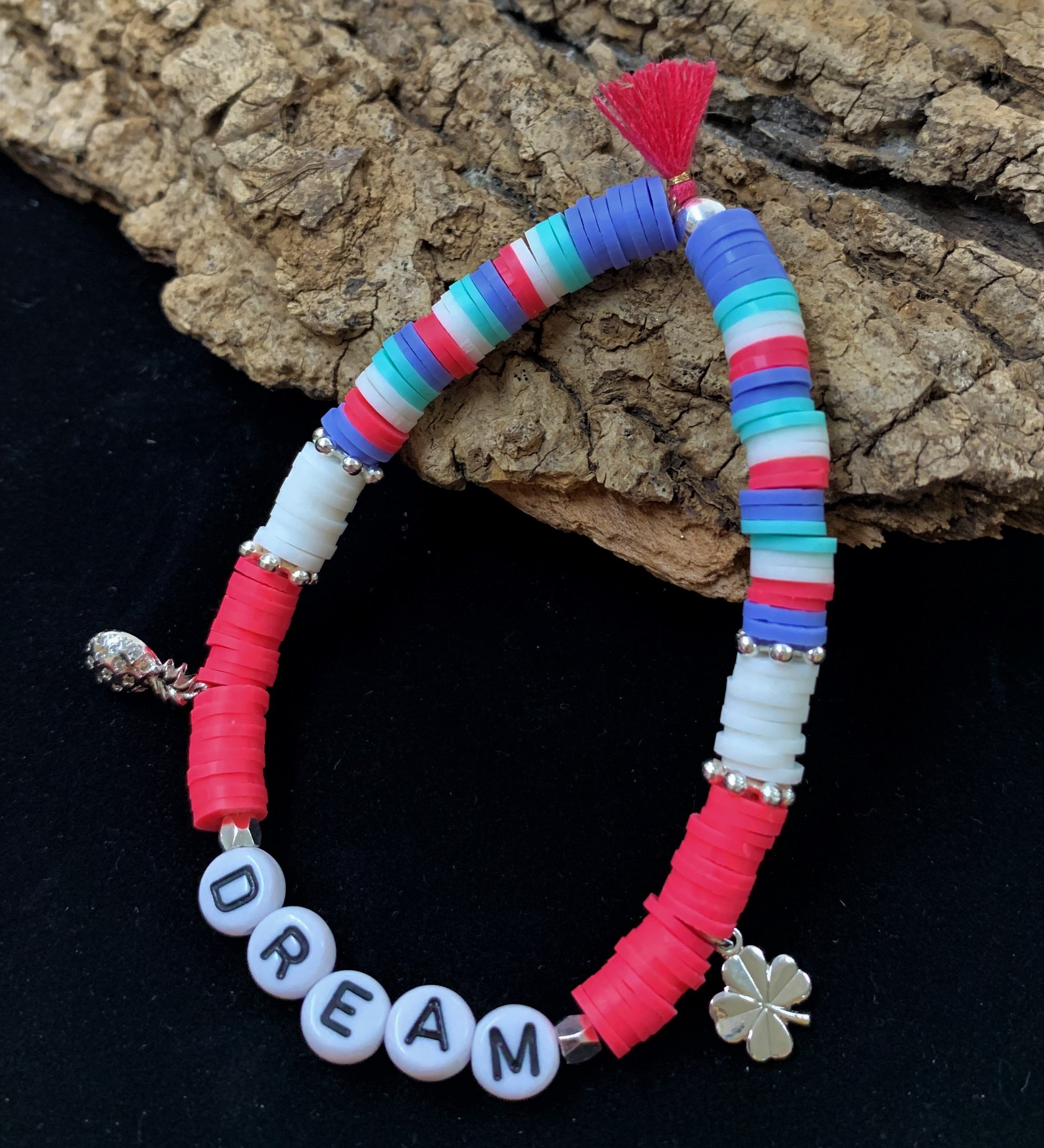 Perles Heishi - Rose-Franch (5 g ~100 pièces)