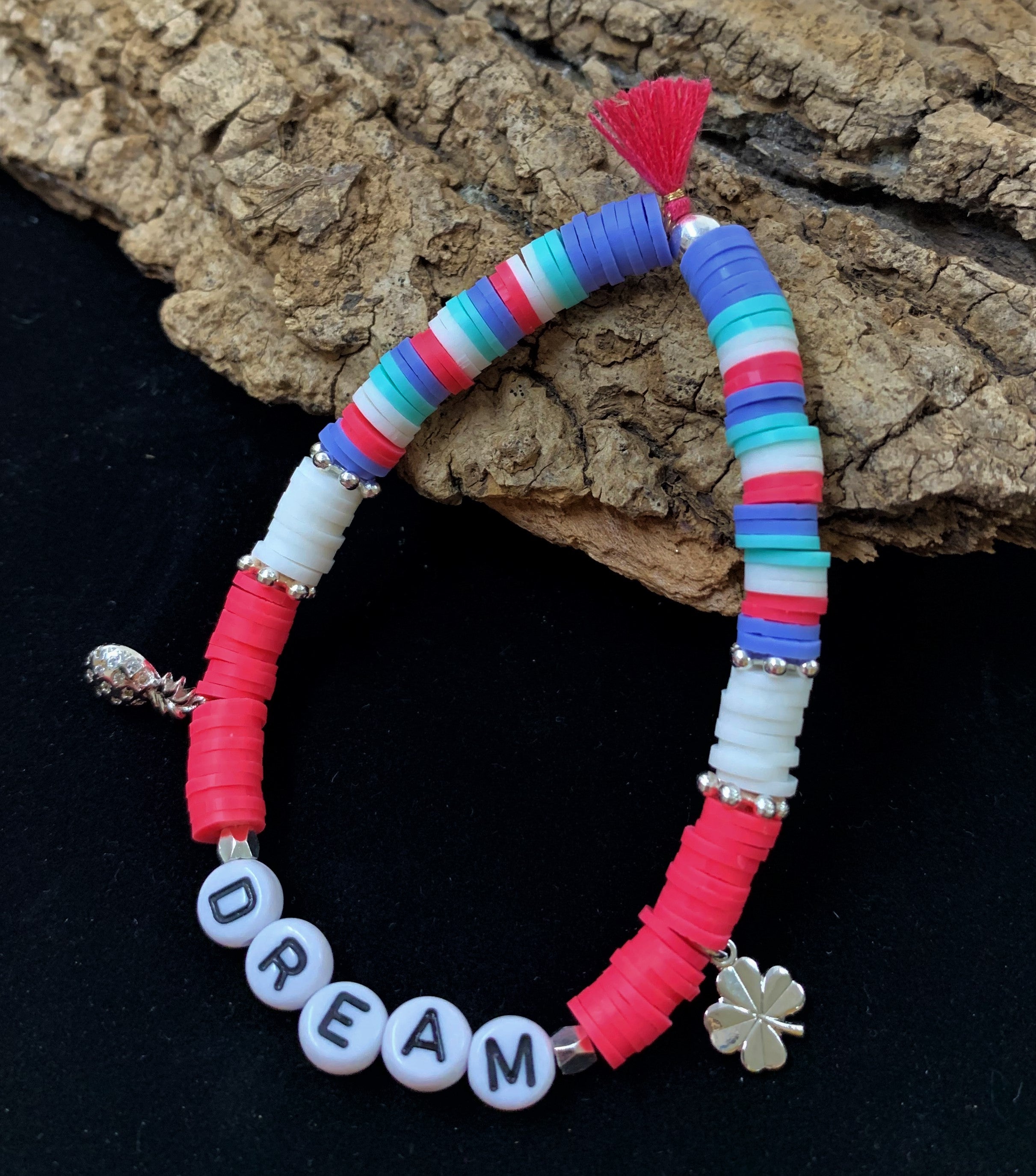 Perles Heishi - Rose-Franch (5 g ~100 pièces)