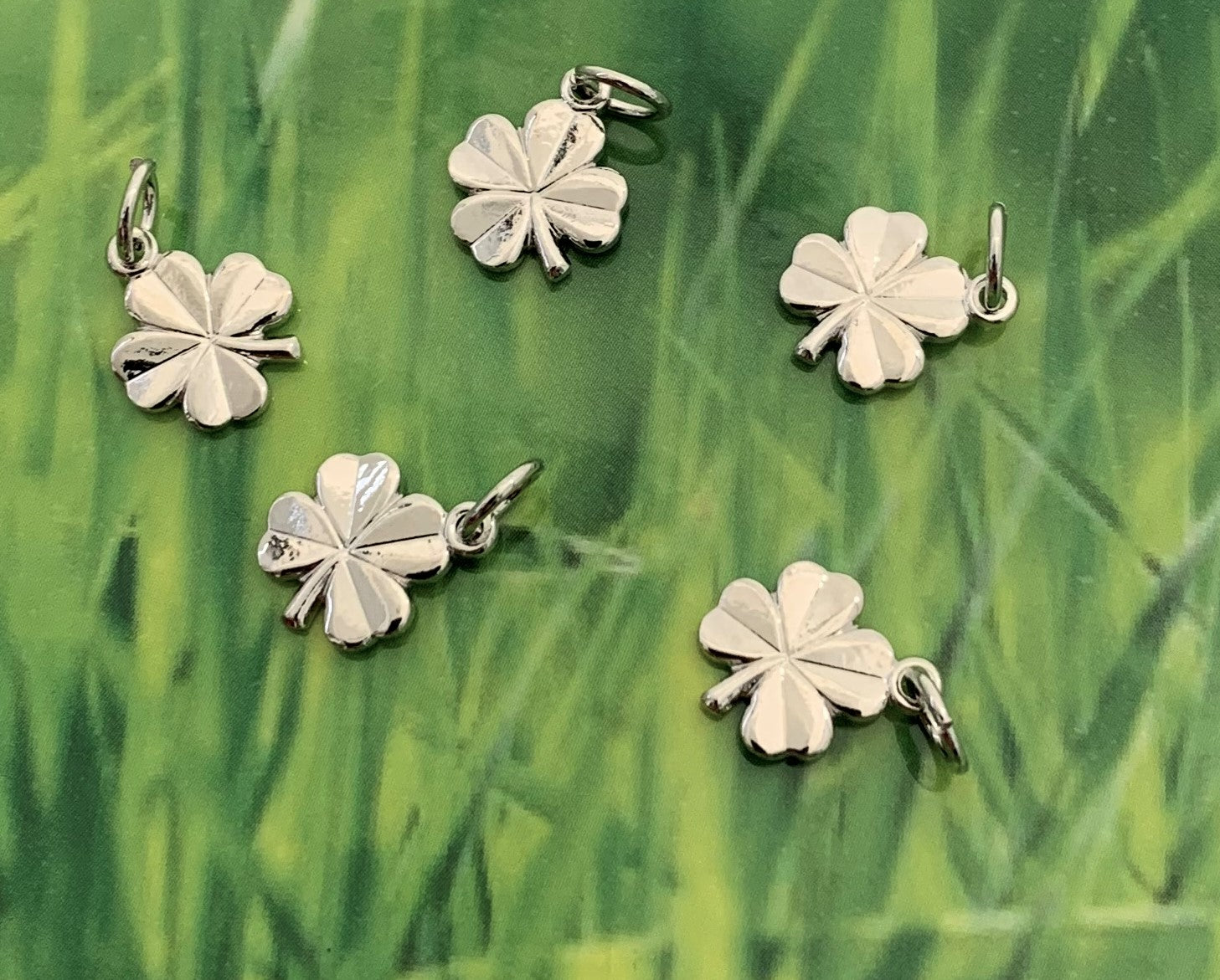 Charms - Trèfle argenté (1pce)