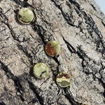 Perles en alliage de style tibétain, Or (5 pces)