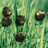 Perles en alliage de style tibétain, bronze antique (5 pces)