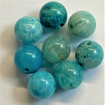 Ronde 8 - Hémimorphite de pierres précieuses naturelles   (10pces)