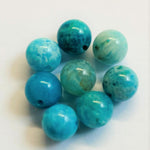 Ronde 8 - Hémimorphite de pierres précieuses naturelles   (10pces)