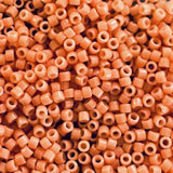 Delica 11 - Perle de verre intérieur en soie teintée -Thé rose   (4 g)